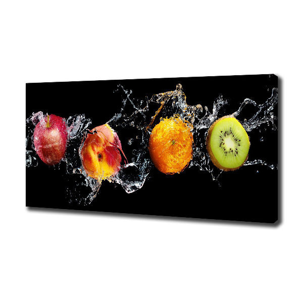 Bild auf leinwand Obst und Wasser