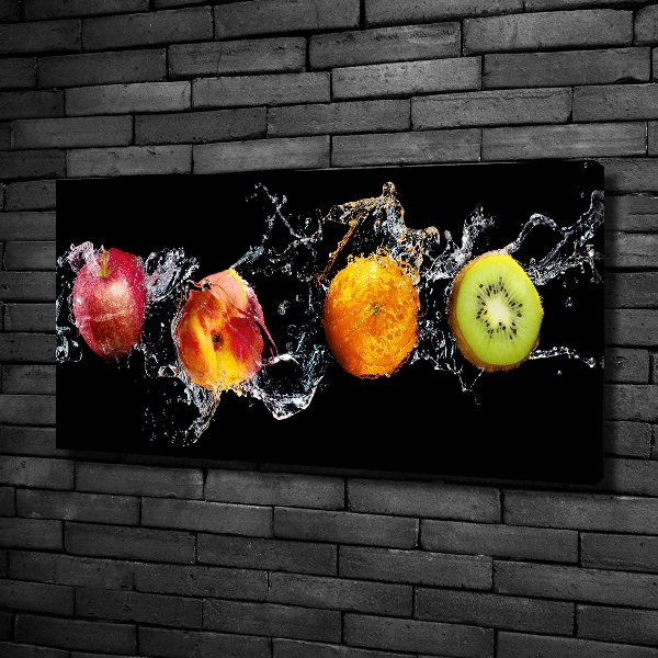 Bild auf leinwand Obst und Wasser