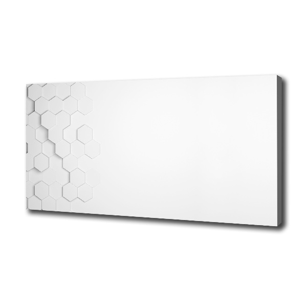 Bild auf leinwand Sechsecke Hintergrund