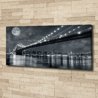 Bild auf leinwand Brooklyn Bridge