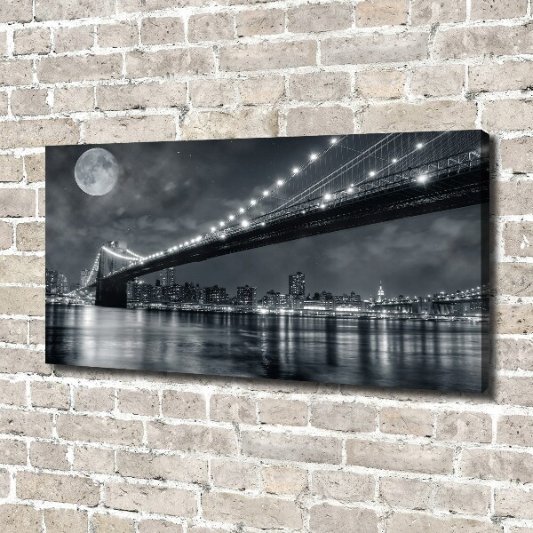 Bild auf leinwand Brooklyn Bridge