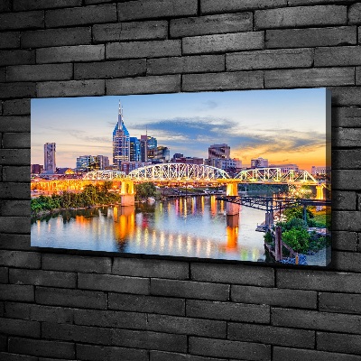 Wandbild Tennessee Bridge USA