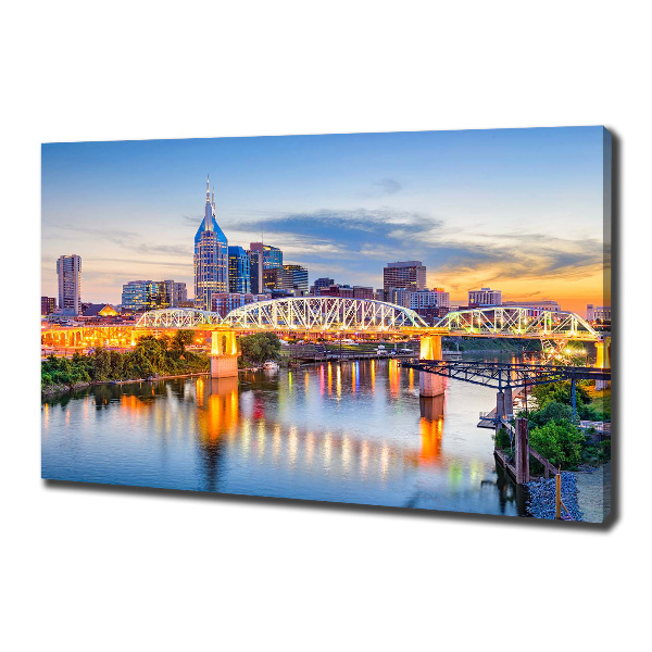 Wandbild Tennessee Bridge USA