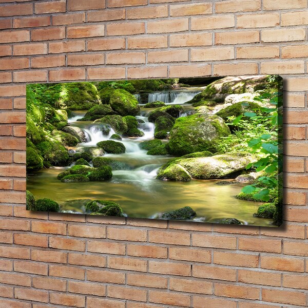 Wandbild Wasserfall