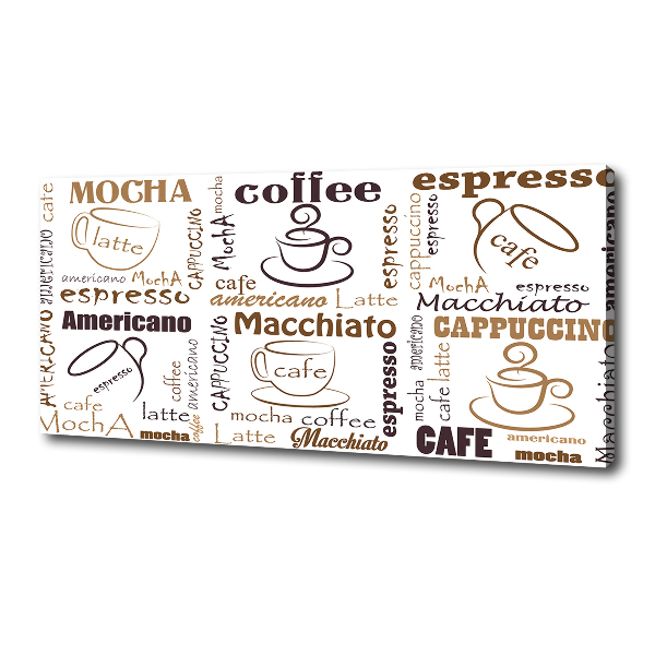 Bild auf leinwand Zeit für Kaffee