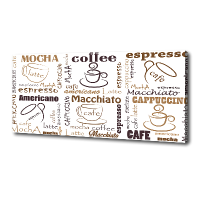 Bild auf leinwand Zeit für Kaffee