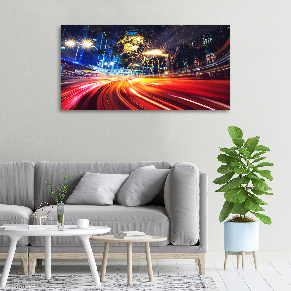 Fotobild Geschwindigkeit in der Stadt