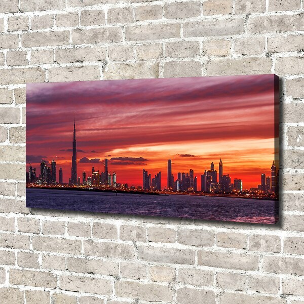 Fotobild Sonnenuntergang in Dubai