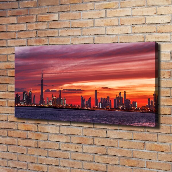 Fotobild Sonnenuntergang in Dubai