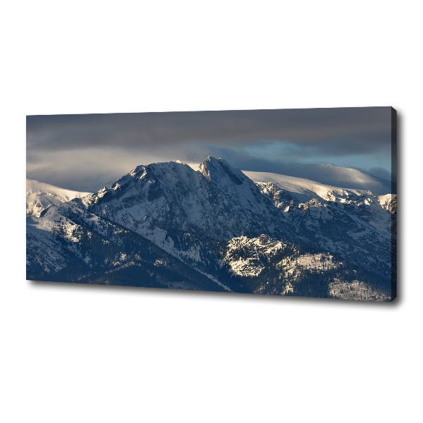 Wandbild Giewont im Winter