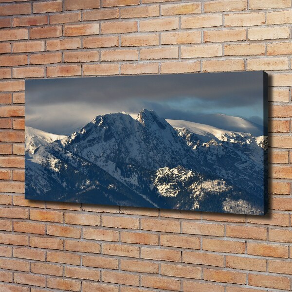 Wandbild Giewont im Winter