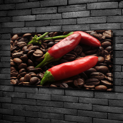 Fotobild Chili und Kaffee