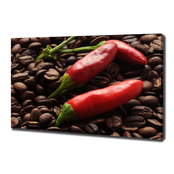 Fotobild Chili und Kaffee