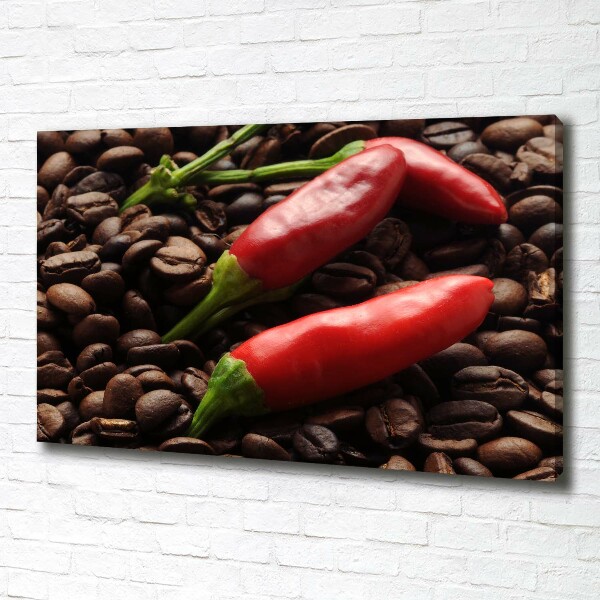 Fotobild Chili und Kaffee