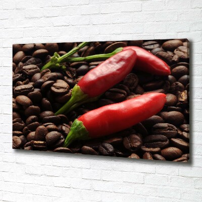 Fotobild Chili und Kaffee