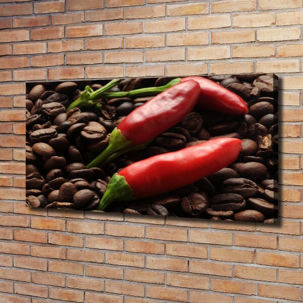 Fotobild Chili und Kaffee