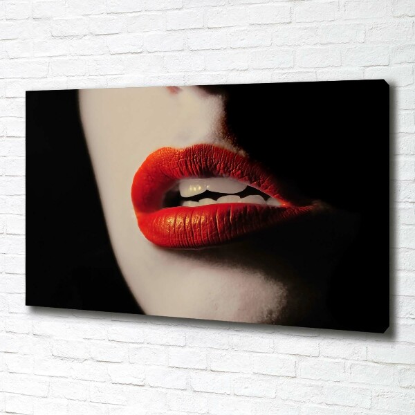 Fotobild Rote Lippen