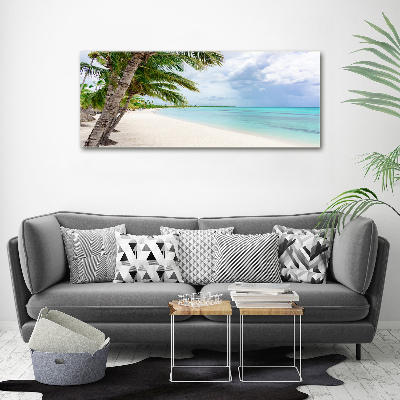 Bild auf leinwand Tropischer Strand