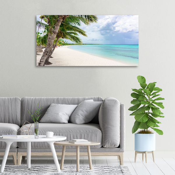 Bild auf leinwand Tropischer Strand