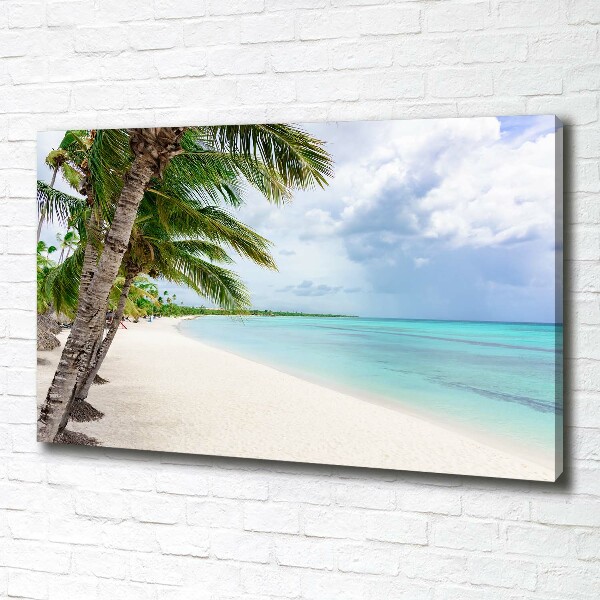 Bild auf leinwand Tropischer Strand
