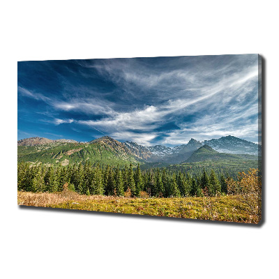 Bild auf leinwand Herbst in der Tatra