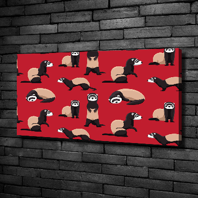 Bild auf leinwand Iltis