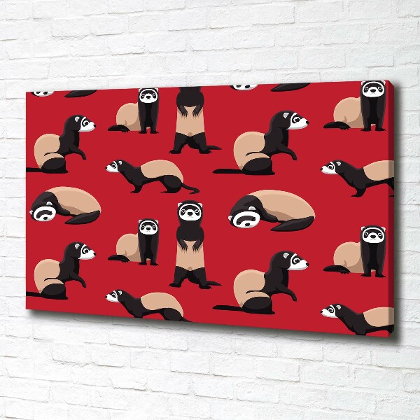 Bild auf leinwand Iltis