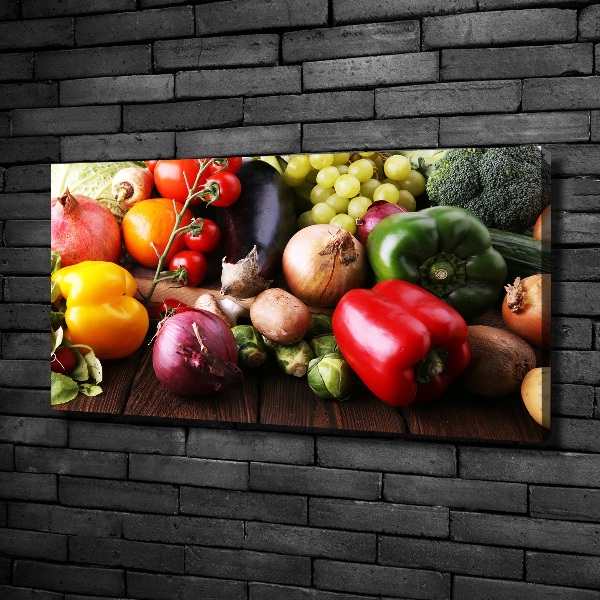 Bild auf leinwand Gemüse und Obst