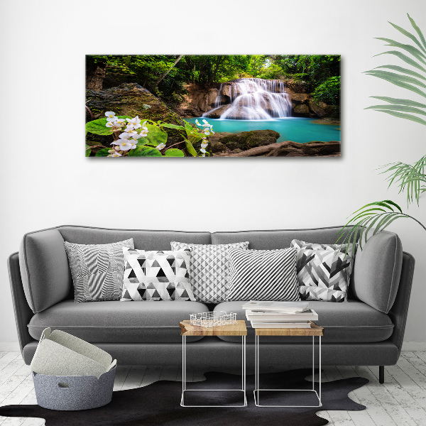 Bild auf leinwand Wasserfall Thailand