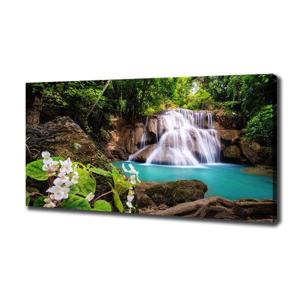 Bild auf leinwand Wasserfall Thailand
