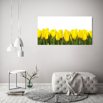 Bild auf leinwand Gelbe Tulpen