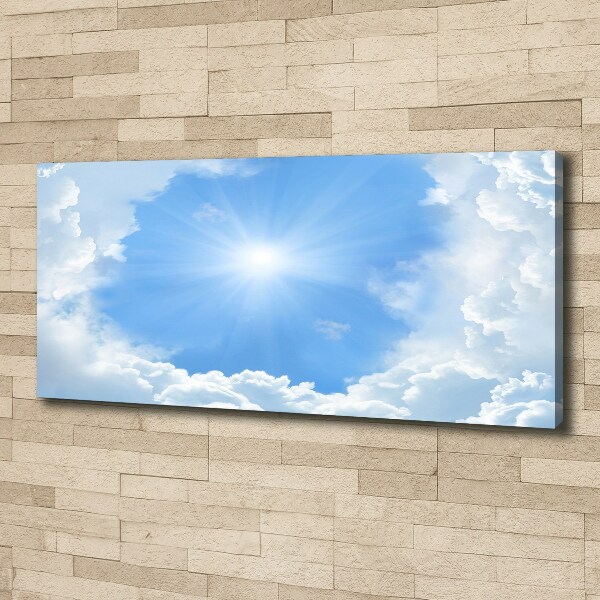 Wandbild Wolken am Himmel