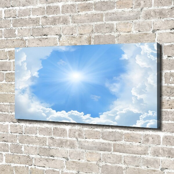 Wandbild Wolken am Himmel