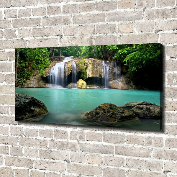 Bild auf leinwand Wasserfall
