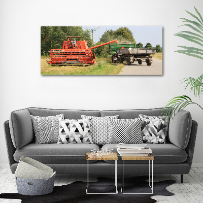 Bild auf leinwand Mähdrescher