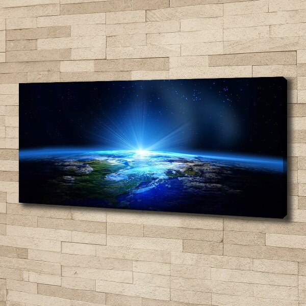 Wandbild Planet Erde