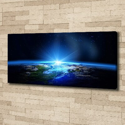 Wandbild Planet Erde