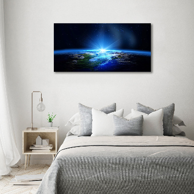 Wandbild Planet Erde