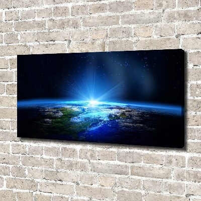 Wandbild Planet Erde