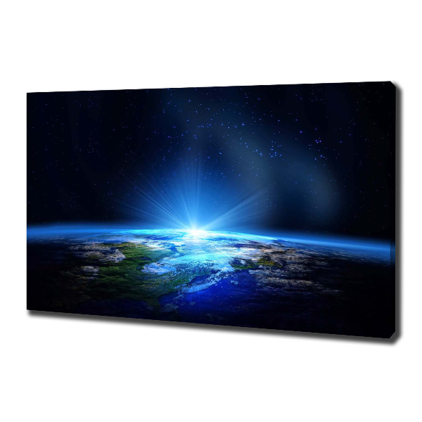Wandbild Planet Erde