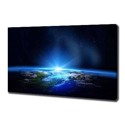 Wandbild Planet Erde
