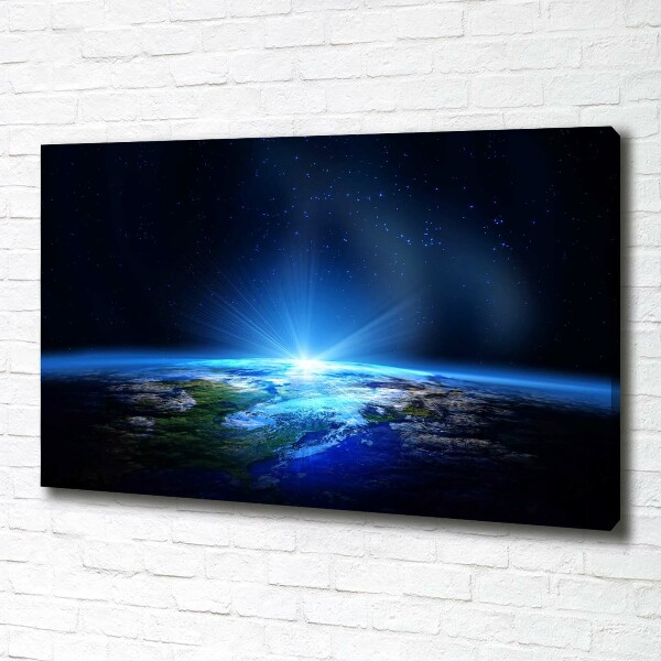 Wandbild Planet Erde