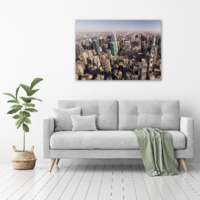 Fotobild New York aus der Vogelperspektive