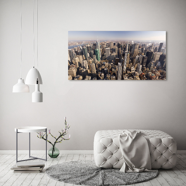 Fotobild New York aus der Vogelperspektive