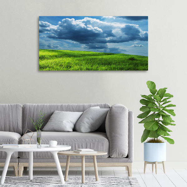 Wandbild Gewitterwolken