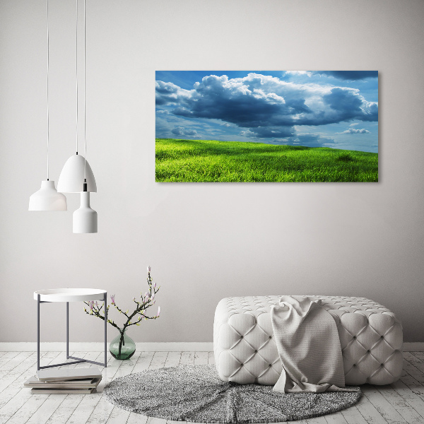 Wandbild Gewitterwolken