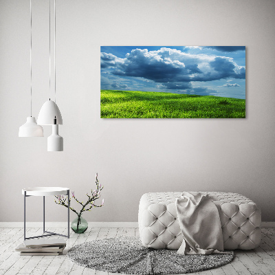 Wandbild Gewitterwolken