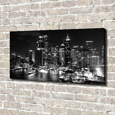 Wandbild Sydney bei Nacht