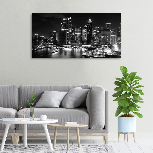 Wandbild Sydney bei Nacht