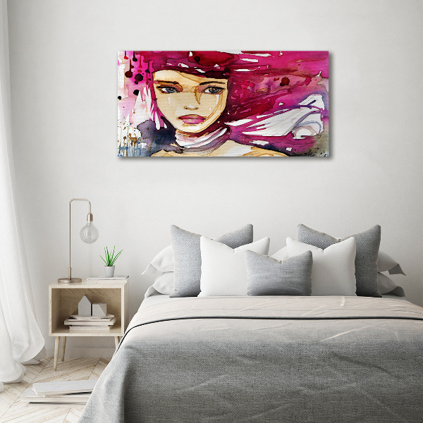 Wandbild Abstrakte Frau